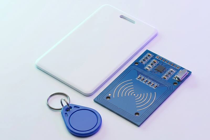RFID card, tag, and reader module